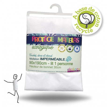 Le protège matelas coton recyclé - Le meilleur de la protection – Le Drap  Français